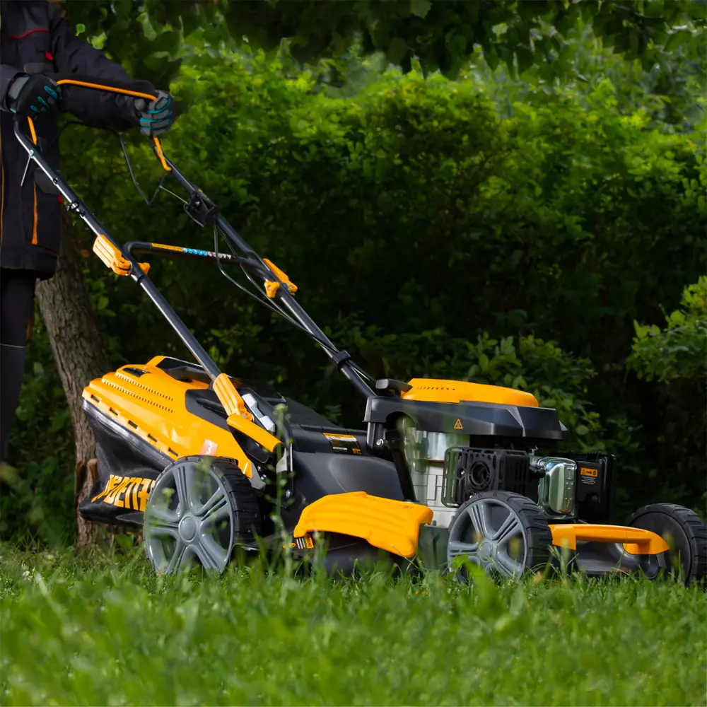 Газонокосилка бензиновая самоходная Denzel GLD-520SP 6.5 л.с. 52 см STLM-2193342 - Вид №19