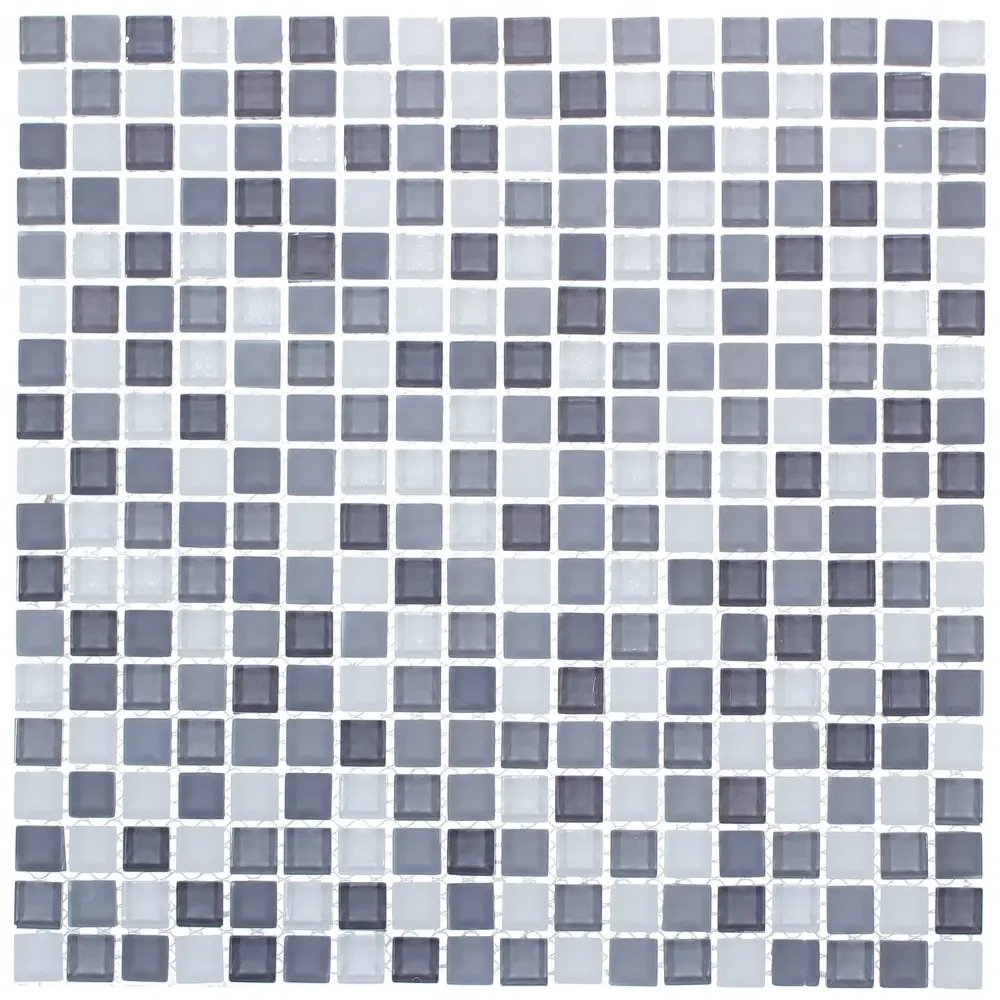 Мозаика стеклянная Artens Tonic 30x30 см цвет серый 18731590 STLM-2075539 - Вид №2
