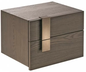 Shake Прямоугольная тумбочка из дерева с ящиками Mesh