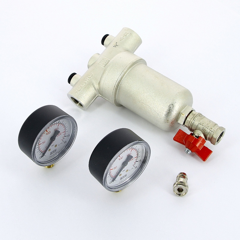 Фильтр промывной с двумя маноментрами ITAP 1/2" 18912 - Вид №5