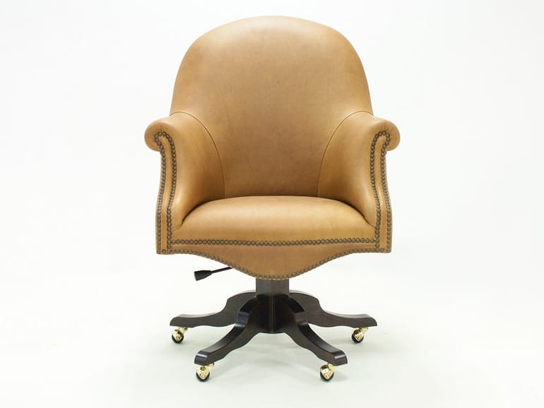 Офисное кресло с регулируемым по высоте кожаным подлокотником с 5 спицами CREARTE COLLECTIONS Gobernor Origins ARCH-00042664 - Вид №24