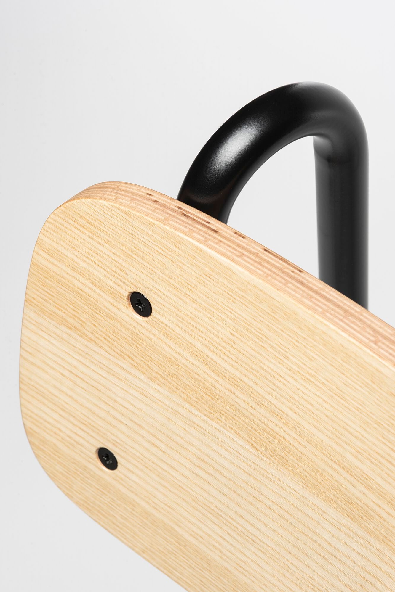 Окрашенный металлический стул со встроенной подушкой из искусственной кожи CHAIRS & MORE Lena ARCH-00091348 - Вид №27