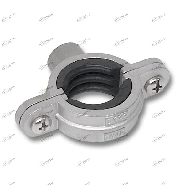 6991876 SANHA 9918 хомут со звукоизоляцией 76,1 мм 