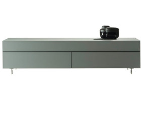 Меламиновый низкий ТВ-шкаф с ящиками