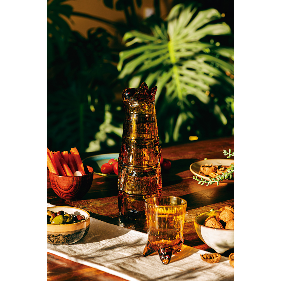 DYKITGLGI Набор из 4 стаканов kitty, имбирь Doiy  - Вид №1