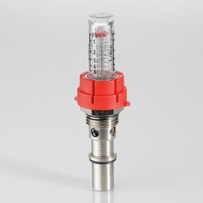 VT.AC674.V.0 Настроечный клапан с расходомером встраиваемый для коллекторного блока VTc.589 Valtec 0,5–5,0 л/мин  - Вид №3