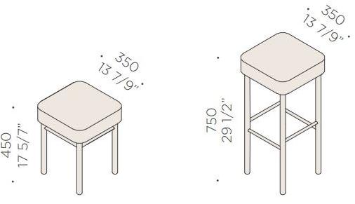 Martex Офисный табурет с подставкой для ног Nucleo sun-id-1425541 - Вид №1