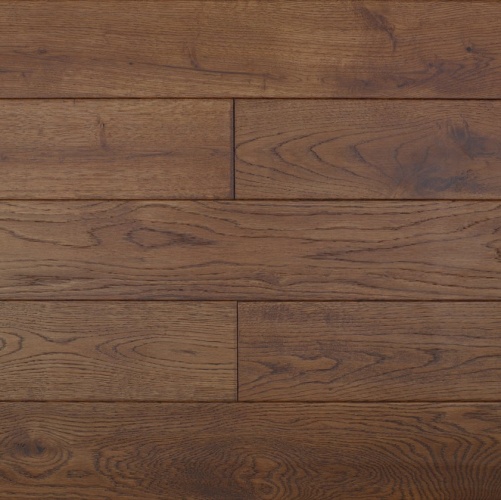 Массивная доска Amber Wood Golden Дуб Кантри с брашью (Текстурированная) 300-1400х125 мм 2000300011 - Вид №1