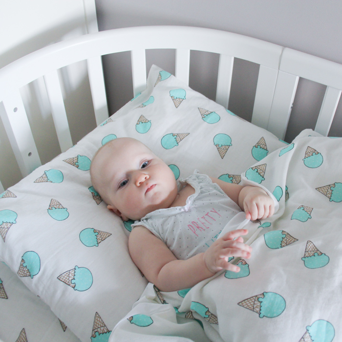 Комплект детского постельного белья Ice Cream VAMVIGVAM  282084 Белый;голубой Santreyd  - Вид №1