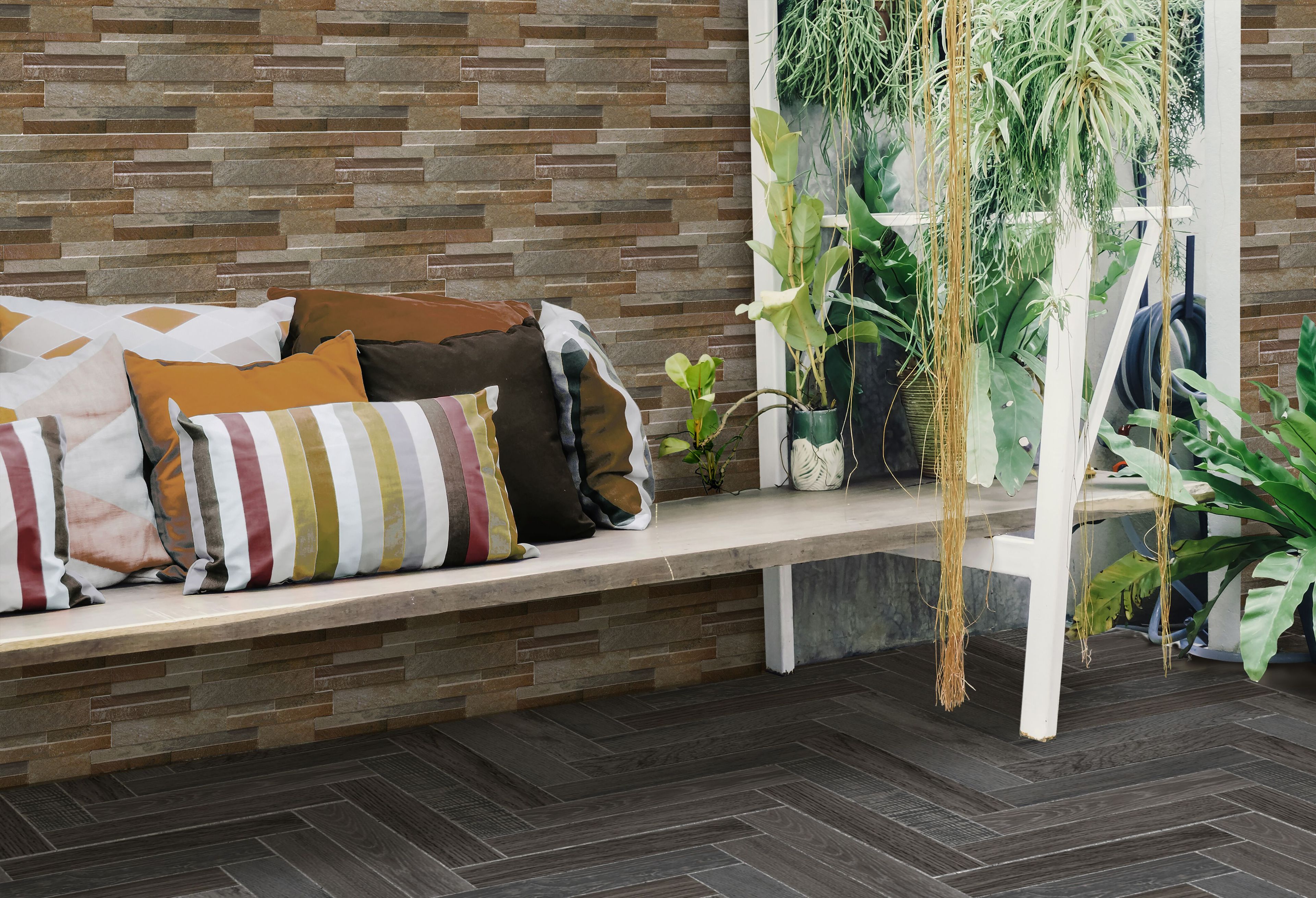 Керамогранит с эффектом камня KERADOM QUARZO ARCH-00146857 - Вид №12