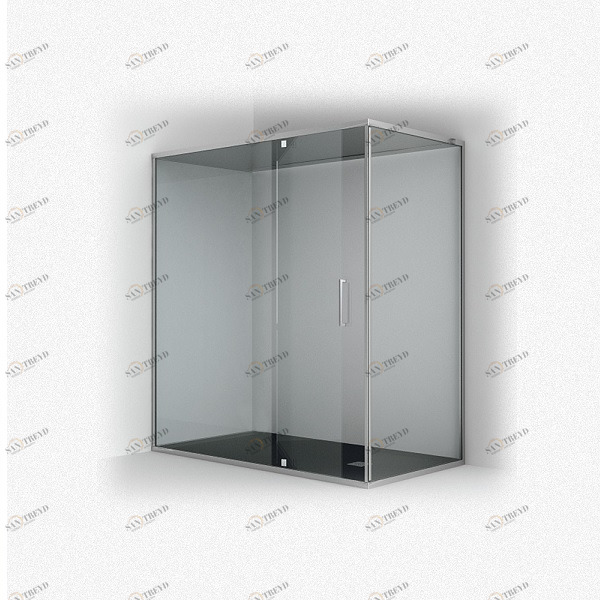 Ограждение для душа и турецкой бани Gemini 5 160х80 см 1GNJ4S0 Gruppo Geromin