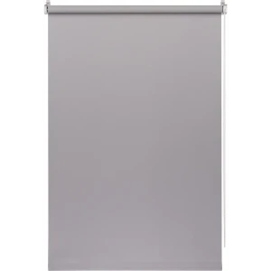 Штора рулонная блэкаут 80x160 см серая