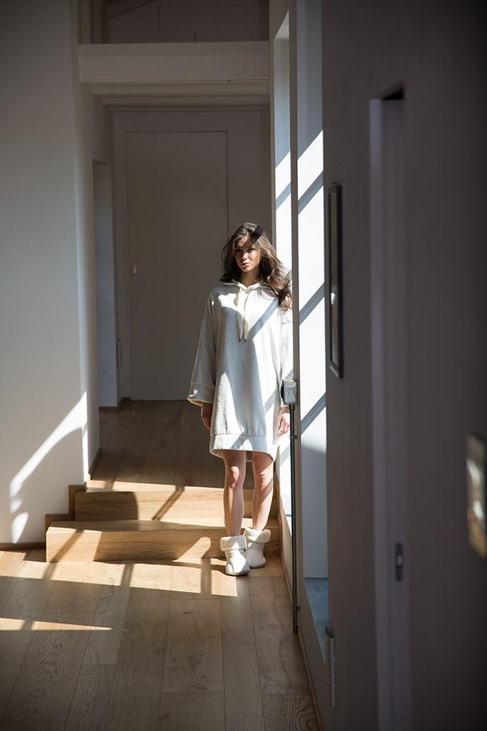 Cobrillo Хлопковая махровая толстовка / платье sun-id-1470092 - Вид №5