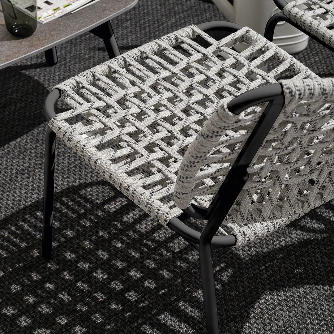 Садовый стул из полипропилена и алюминия Connubia Yo! ARCH-00037286 - Вид №1