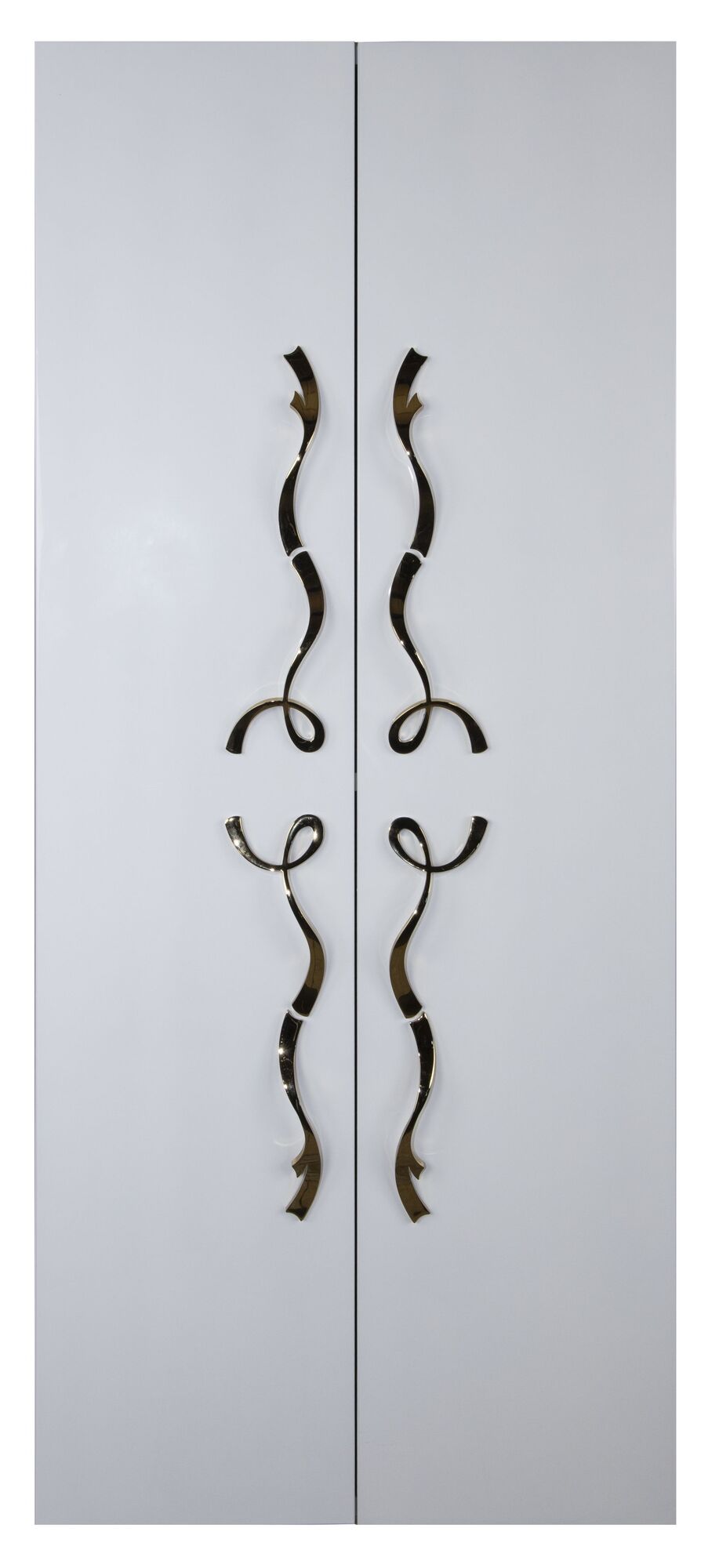 Колонка LAURA 2дв. Белый глянец Хром Tessoro TSLA2SWCH - Вид №1