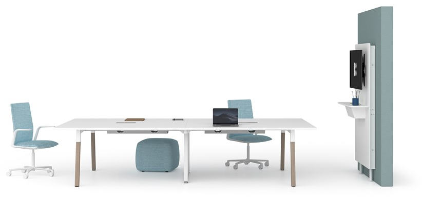 Bralco Напольная опора для монитора / телевизора из меламина Flipper sun-id-1448752 - Вид №1