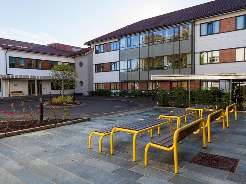 VESTRE Стол для общественных мест из оцинкованной стали Hvilan sun-id-1426933 - Вид №1