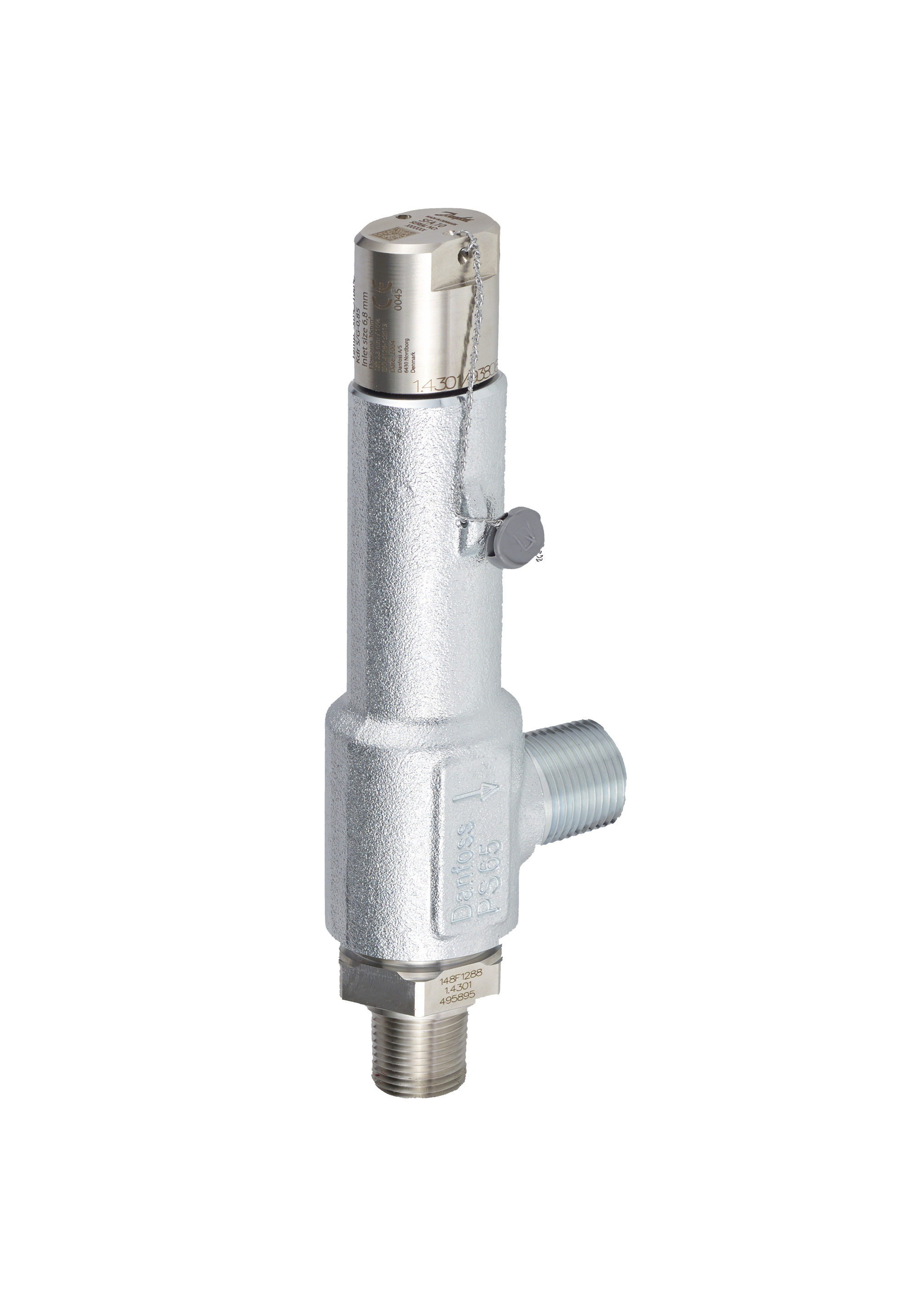 Danfoss SFA 10 — предохранительные клапаны, зависящие от противодавления с уставкой открытия 10-65 бар SFA 10H T 262 Клапан предохранительный 148F4262  - Вид №12