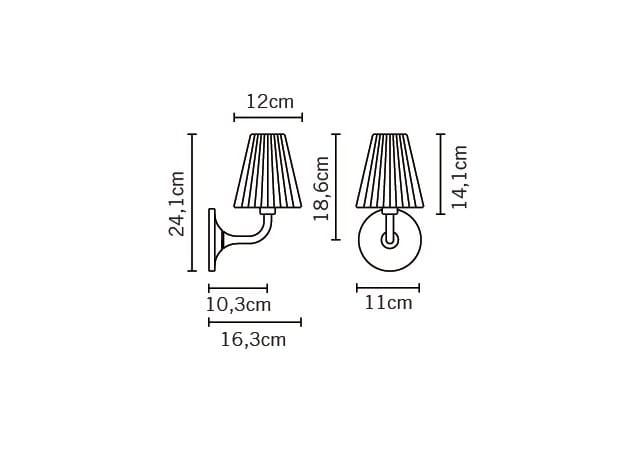 Кристалл настенный светильник Fabbian ARCH-00080244 - Вид №9