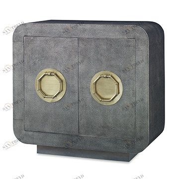 Шкафы 12591-820-028 Shagreen Two Door Cabinet - Venetian Ambella 