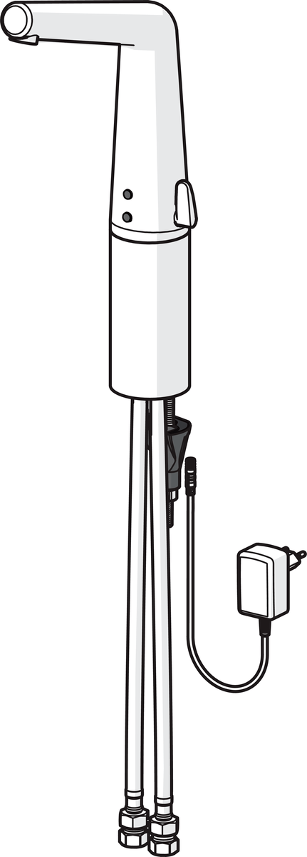 Oras 3017FT Высокий смеситель, 230/9 V 3017FT Inspera Хром  - Вид №2