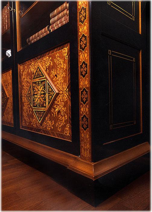 Книжный шкаф  ZANABONI W 005 №6 - Вид №1