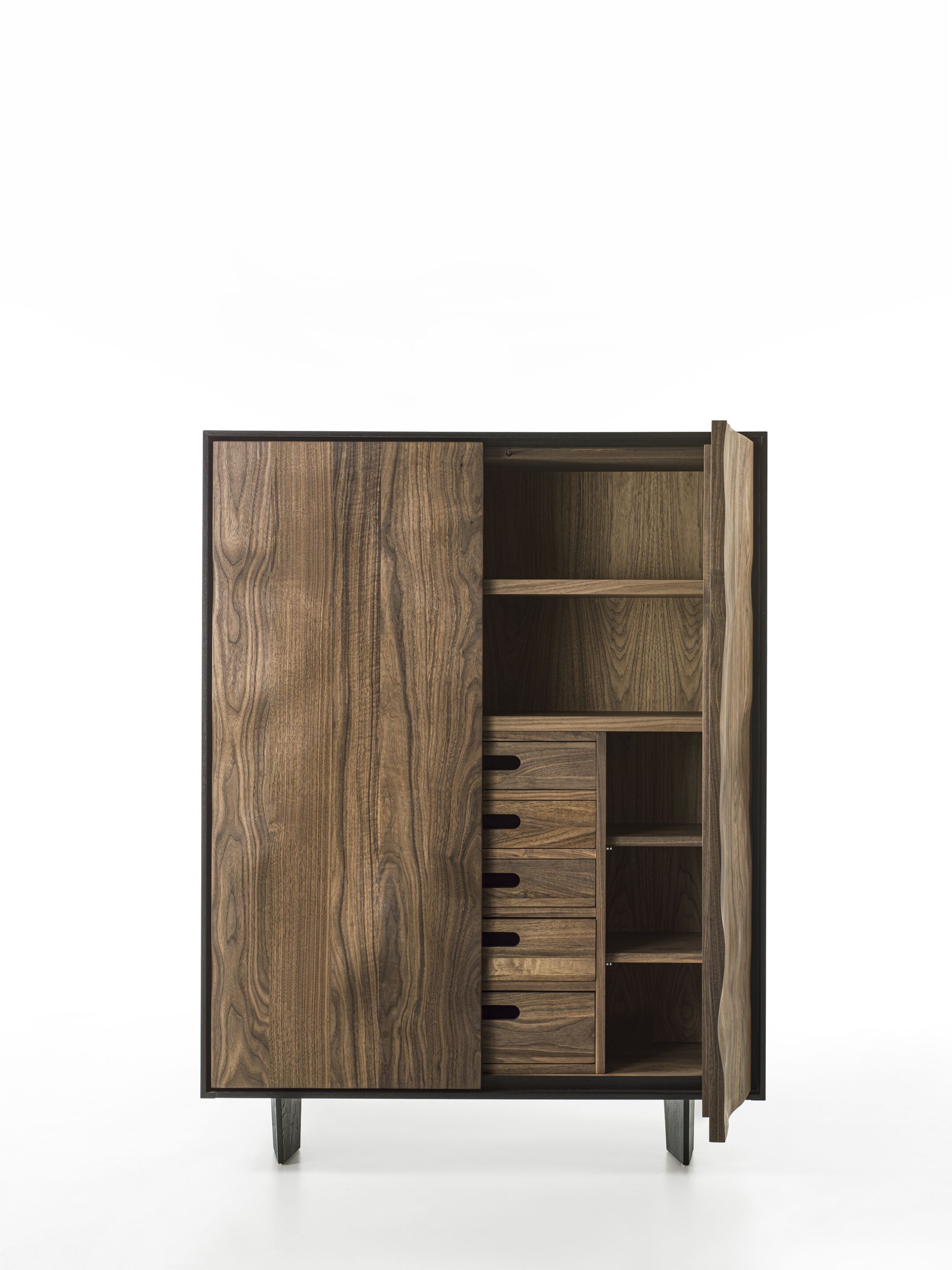Высокий шкаф из массива дерева с комодом Riva 1920 Move ARCH-00094427