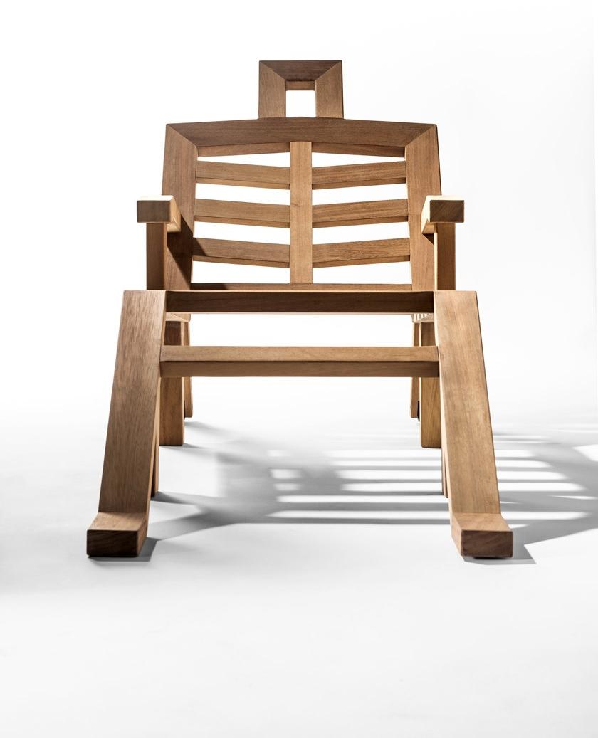 BD Barcelona Design Шезлонг Iroko с подлокотниками sun-id-1492879 - Вид №3