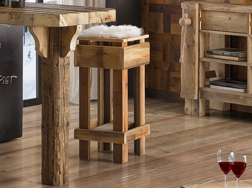 Высокий деревянный стул Arvestyle Лев ARCH-00059627