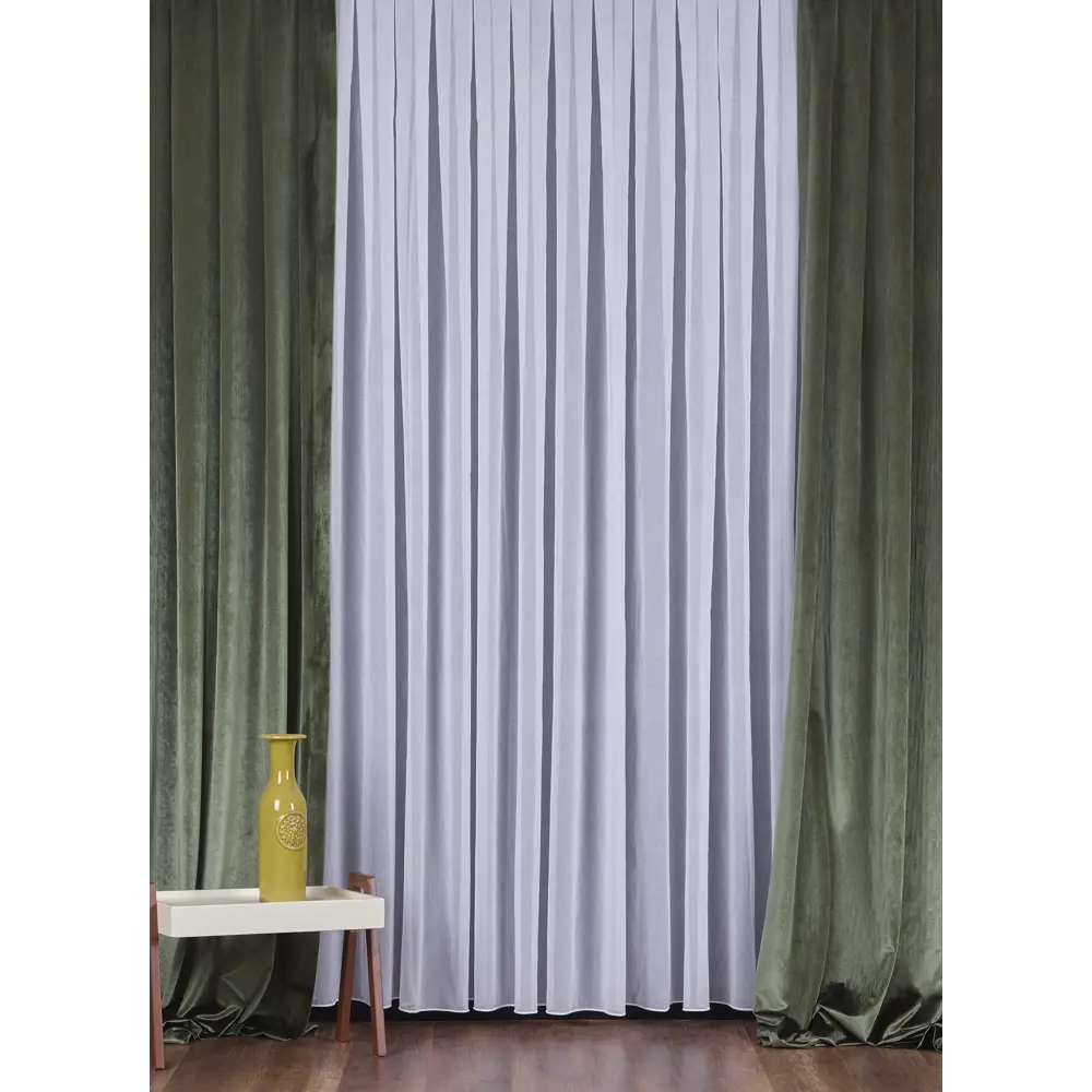 Тюль «Батист» 1 п/м 280 см цвет белый 16306389 STLM-2089991 ELIT HOME  - Вид №1