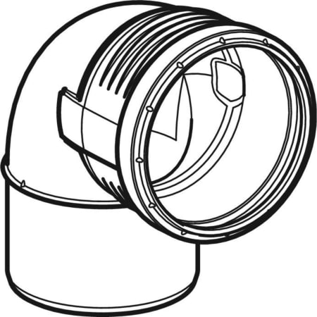 390.521.14.1 Отвод Geberit Silent-PP Geberit  - Вид №10