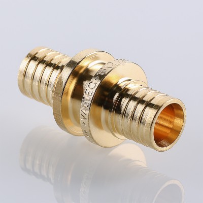 VTm.403.BG.002016 Фитинг аксиальный универсальный – фитинг надвижной прямой Valtec 20 (2,8) мм х 16 (2,2) мм  - Вид №1