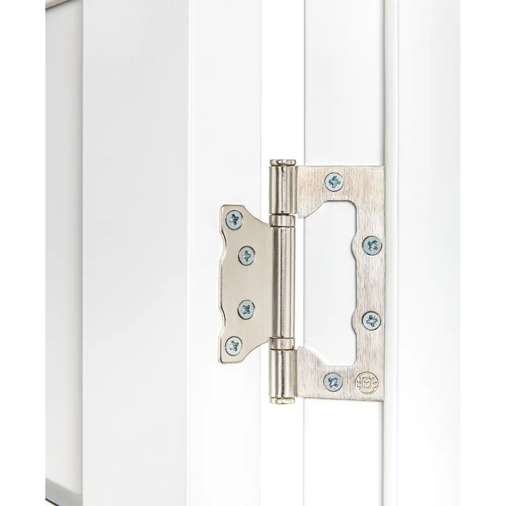 Дверь межкомнатная глухая Богема 80x200 см Hardflex цвет белый с замком и петлями PORTIKA STLM-2130060 - Вид №4