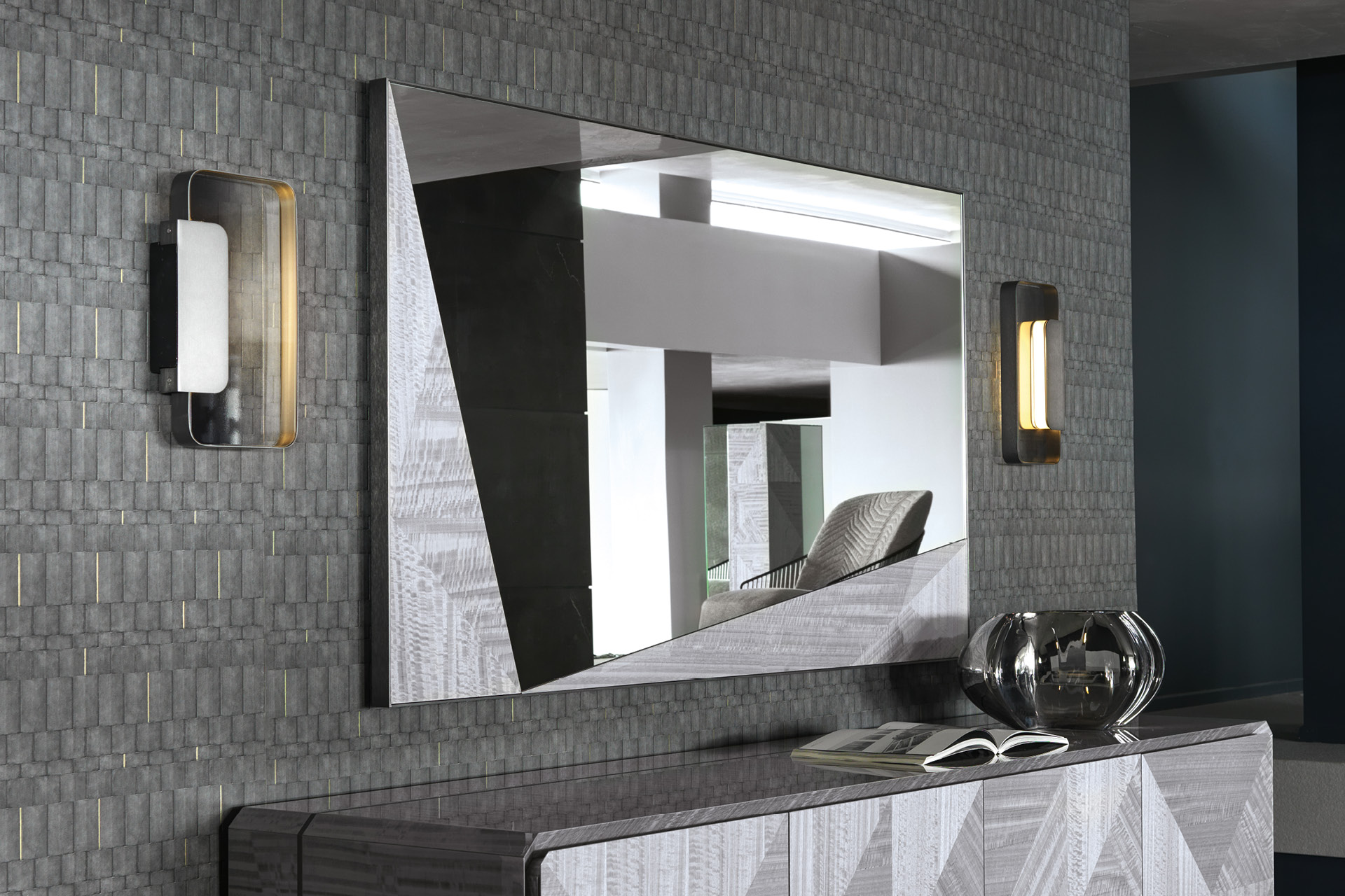 4862 «Moonlight» Прямоугольное зеркало - giorgio collection Декор - Вид №1