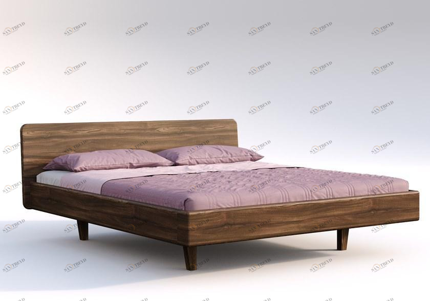 sixay furniture Двуспальная кровать из массива дерева sun-id-1455683