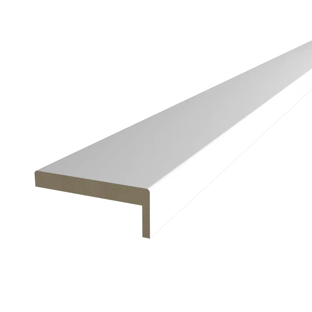 Santreyd Телескопические наличники для дверей белые 2200 мм (комплект 5 шт) 89348975 STLM-0902132