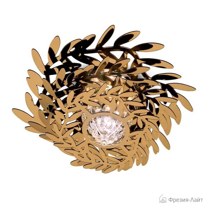 Slamp PACIS PAC14PLF0001O PACIS MINI gold потолочный 81520