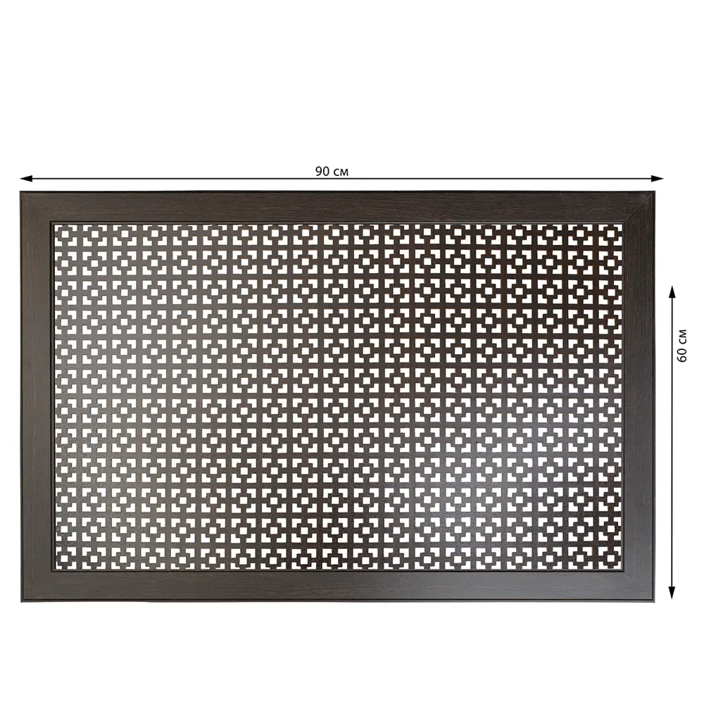 Экран для радиатора Дамаско 60x90 см МДФ цвет венге 89414148 STLM-2197163 Santreyd  - Вид №4