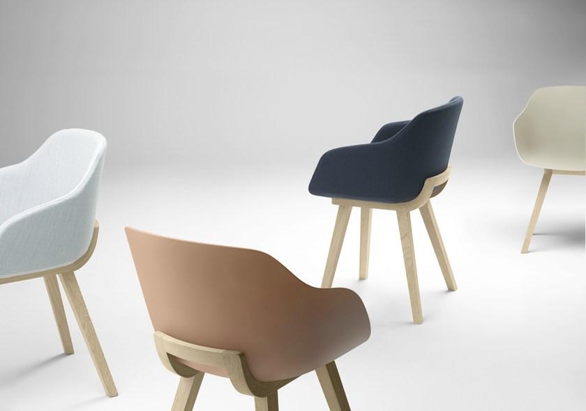 ALKI Стул с обивкой и подлокотниками Kuskoa bi sun-id-1507657 - Вид №1