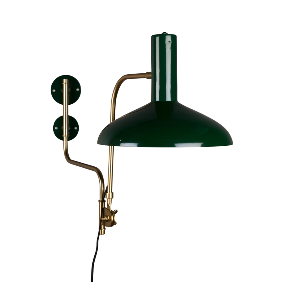 Лампа настенная Devi, зеленая Dutchbone 5400008 - Вид №3