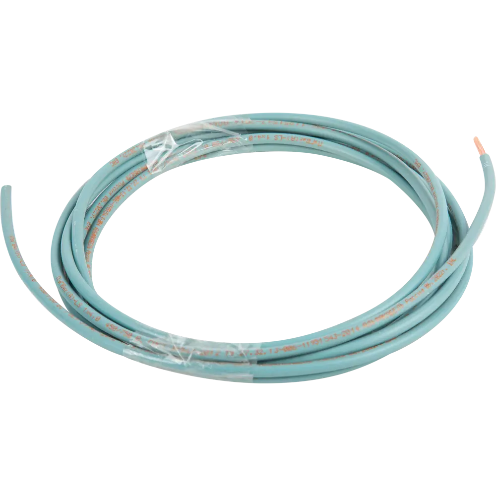 Провод Альфакабель ПУГВнг(А)-LS 1x4 синий для стационарной электропроводки 84493080 STLM-1109157 - Вид №1