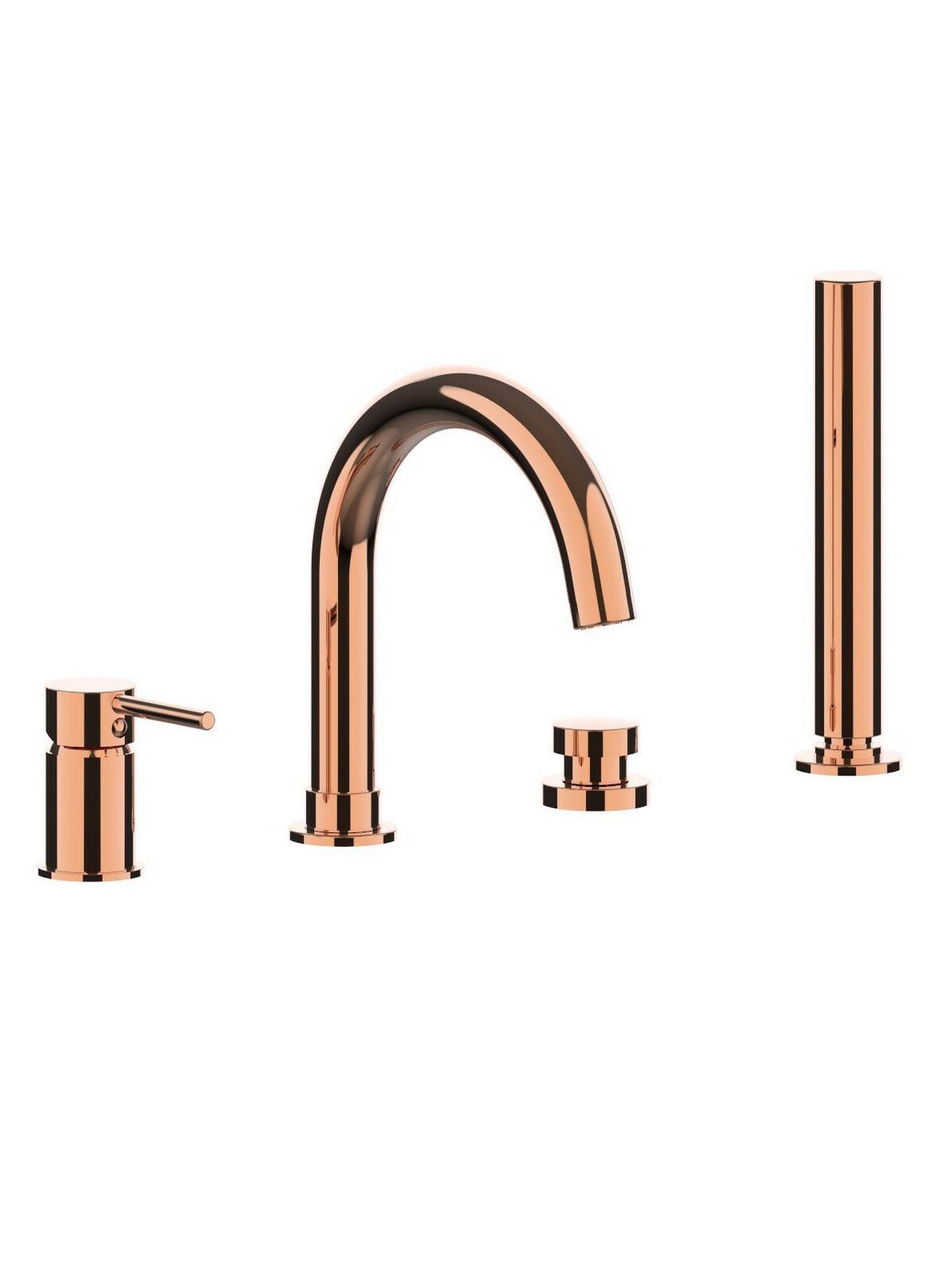 Встраиваемый смеситель для ванны с ручным душем Rubinetterie Frattini Pepe XL ARCH-00092637 - Вид №24