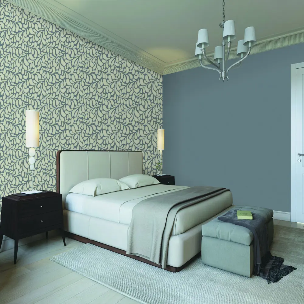 Обои флизелиновые Орни 1.06х10 м цвет чёрный ED 1091-20 ORNAMY Орнелла STLM-2116915 - Вид №2