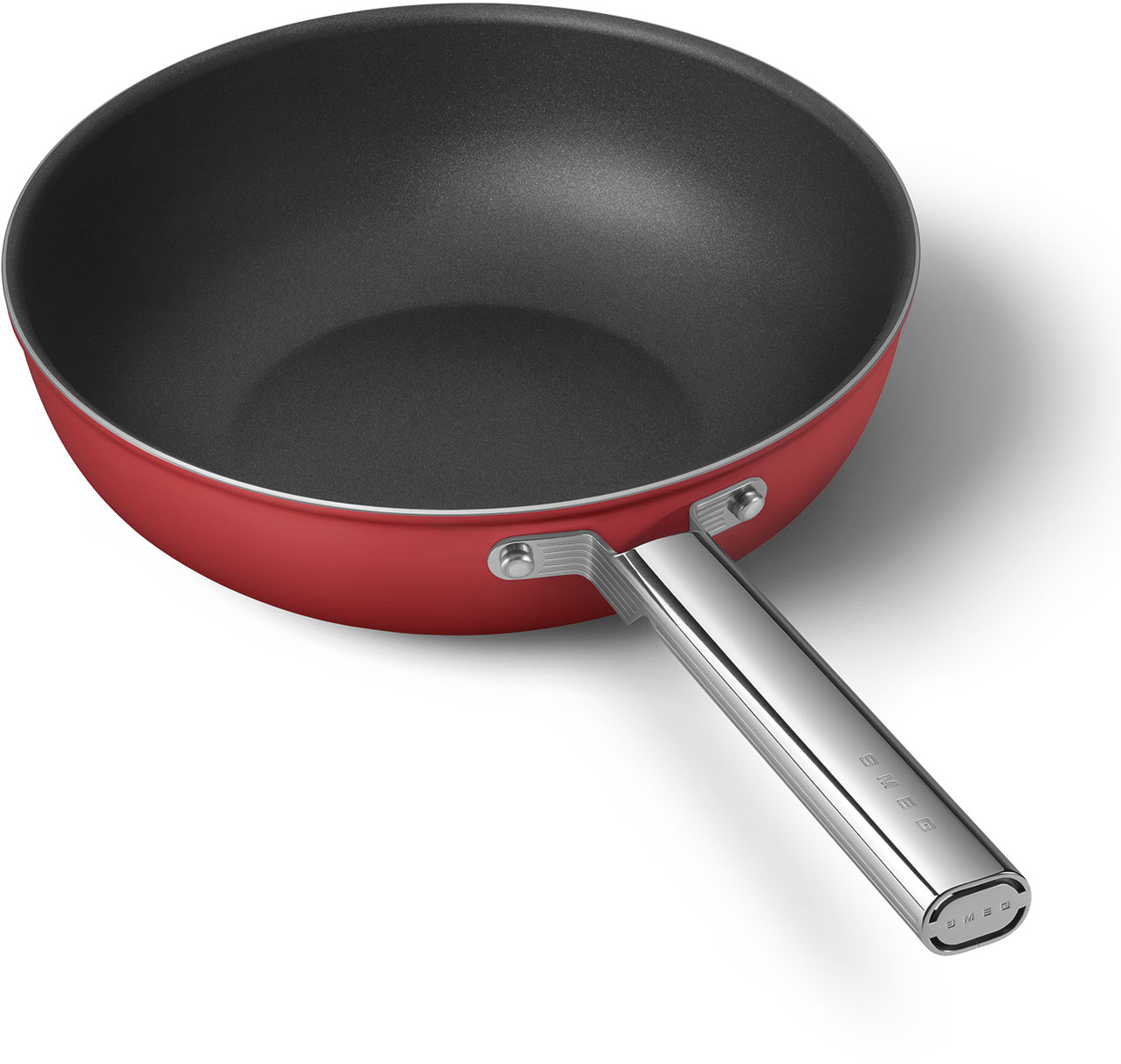 CKFW3001RDM Посуда / сковорода wok 30 см, красная SMEG  - Вид №7