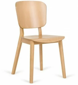 Paged Стул из бука с открытой спинкой Lof