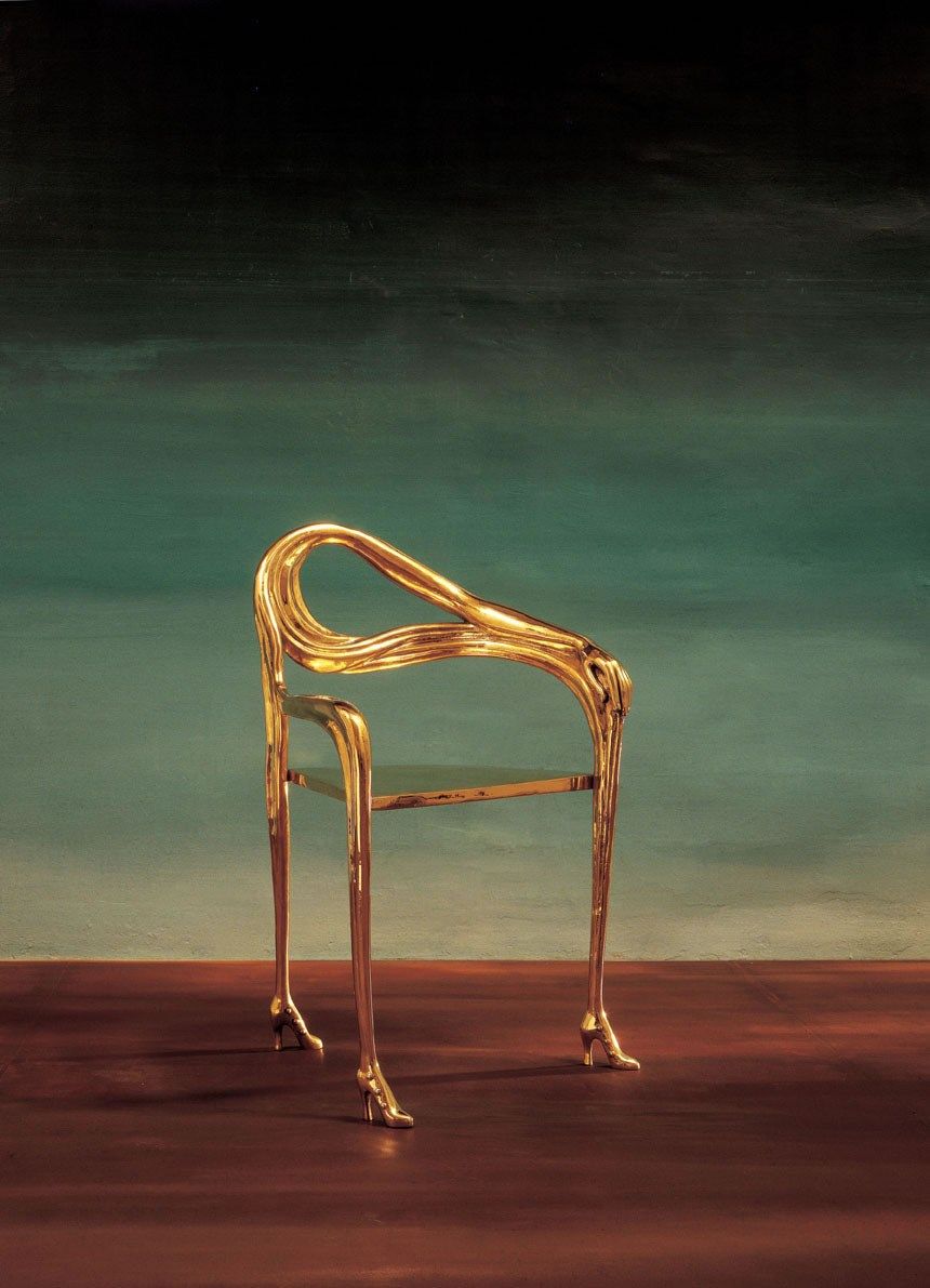 Латунный стул с подлокотниками BD Barcelona дали ARCH-00059423 - Вид №8