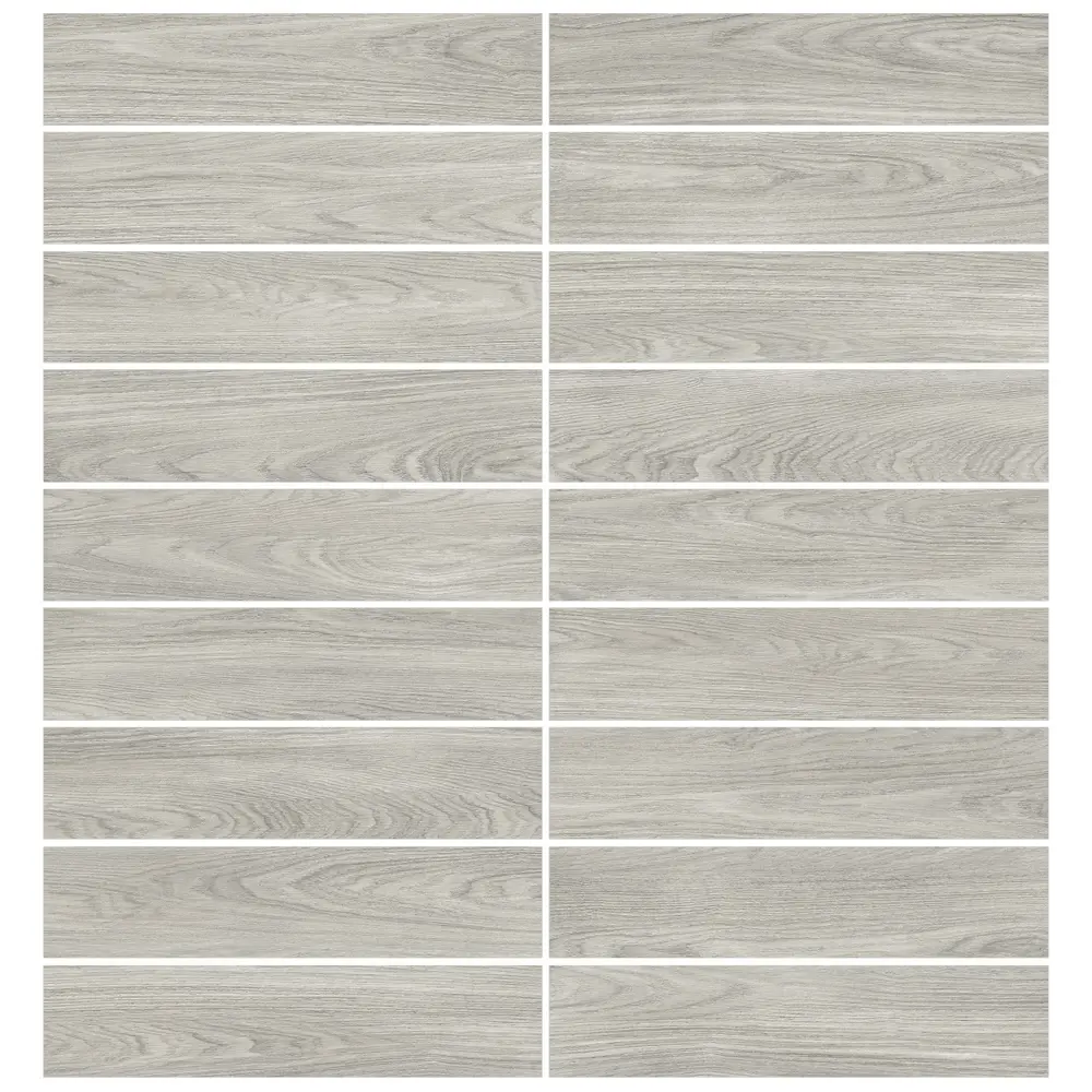Глазурованный керамогранит Alma Ceramica Forest 70 15.1x60.2 см 1.82 м² матовый цвет серый 89458846 STLM-2196060 - Вид №2