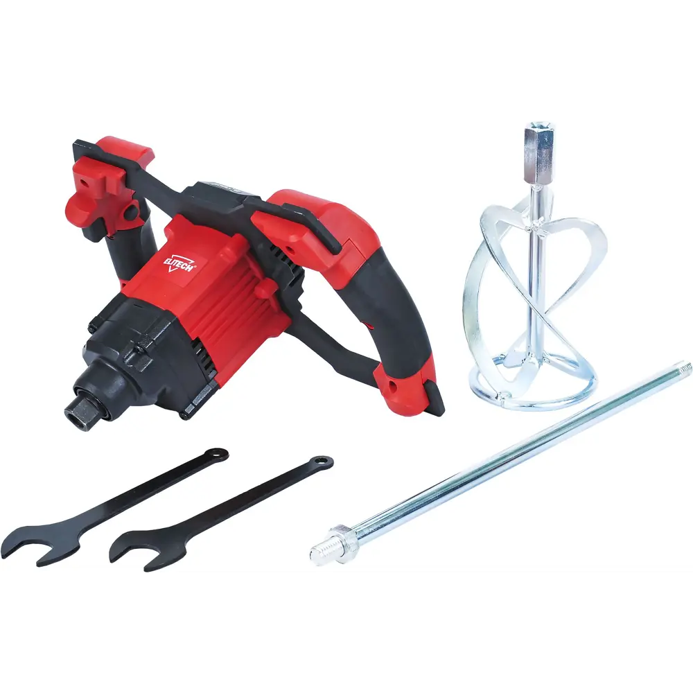 Миксер строительный аккумуляторный Elitech МСА 18БЛ Е2208.001.00, 18 В Li-Ion 2 Ач STLM-2066788 - Вид №1