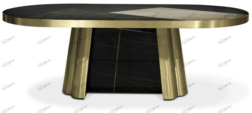 KOKET Овальный мраморный стол sun-id-1465881