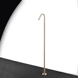 Излив напольный HIRO CHP1R розовое золото